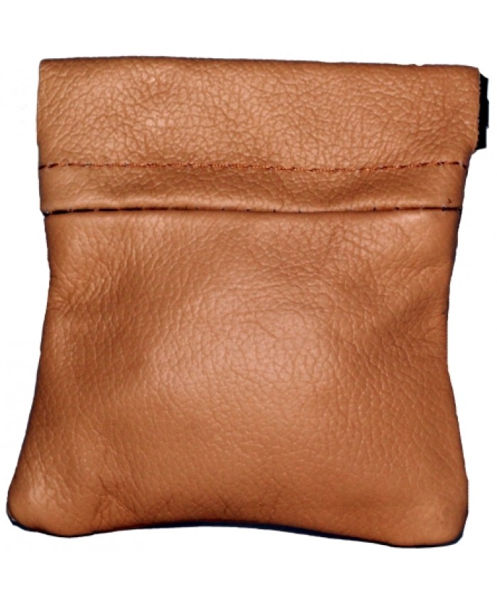 Men Ladies Leather Coin Pouch Snap Top Purse Strong Metal Spring Closure at  Rs 1379.00 | Leather Coin Pouch | ID: 2851665449812